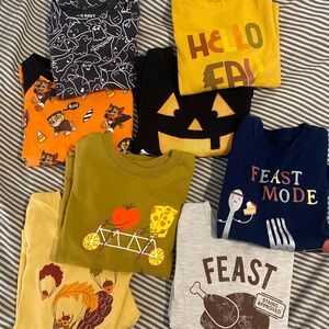 Boys 3T Fall bundle - 8 long-sleeve tops